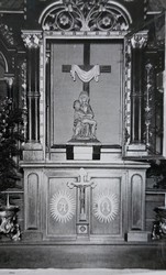 Die Pieta in der Kapelle.